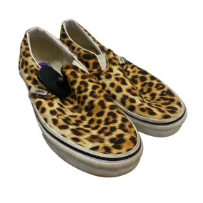 Casual Design Shoes Flats By Vans In Leopard Print, Size:8