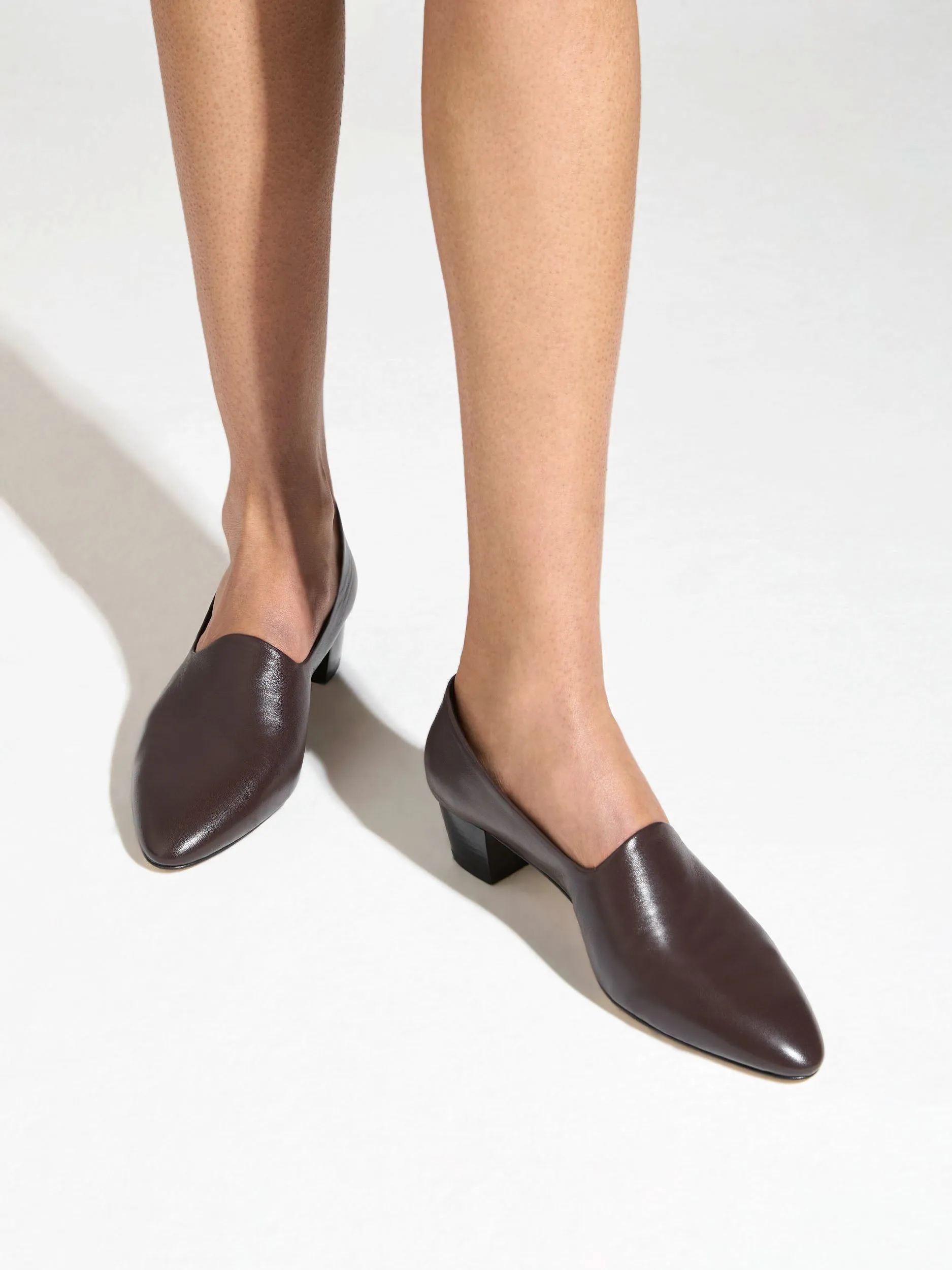 Effortless Look Winter Warm Gabby Almond-Toe Loafers