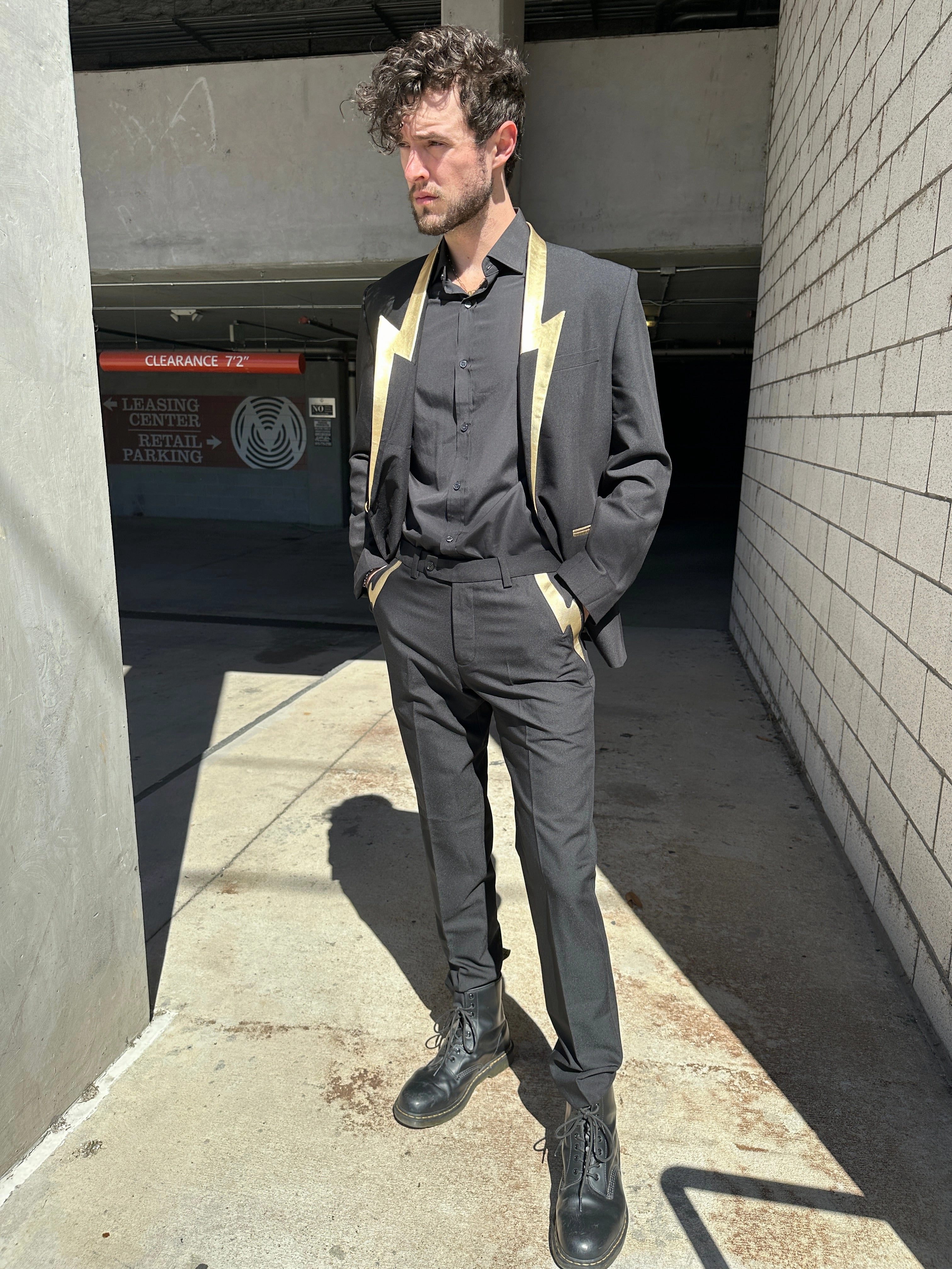 Any Old Iron Bowie Suit Polished Tailoring Sleek Business Wear