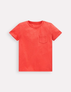 Everyday Short Sleeve T-Shirt-Coral Orange All Day Flex