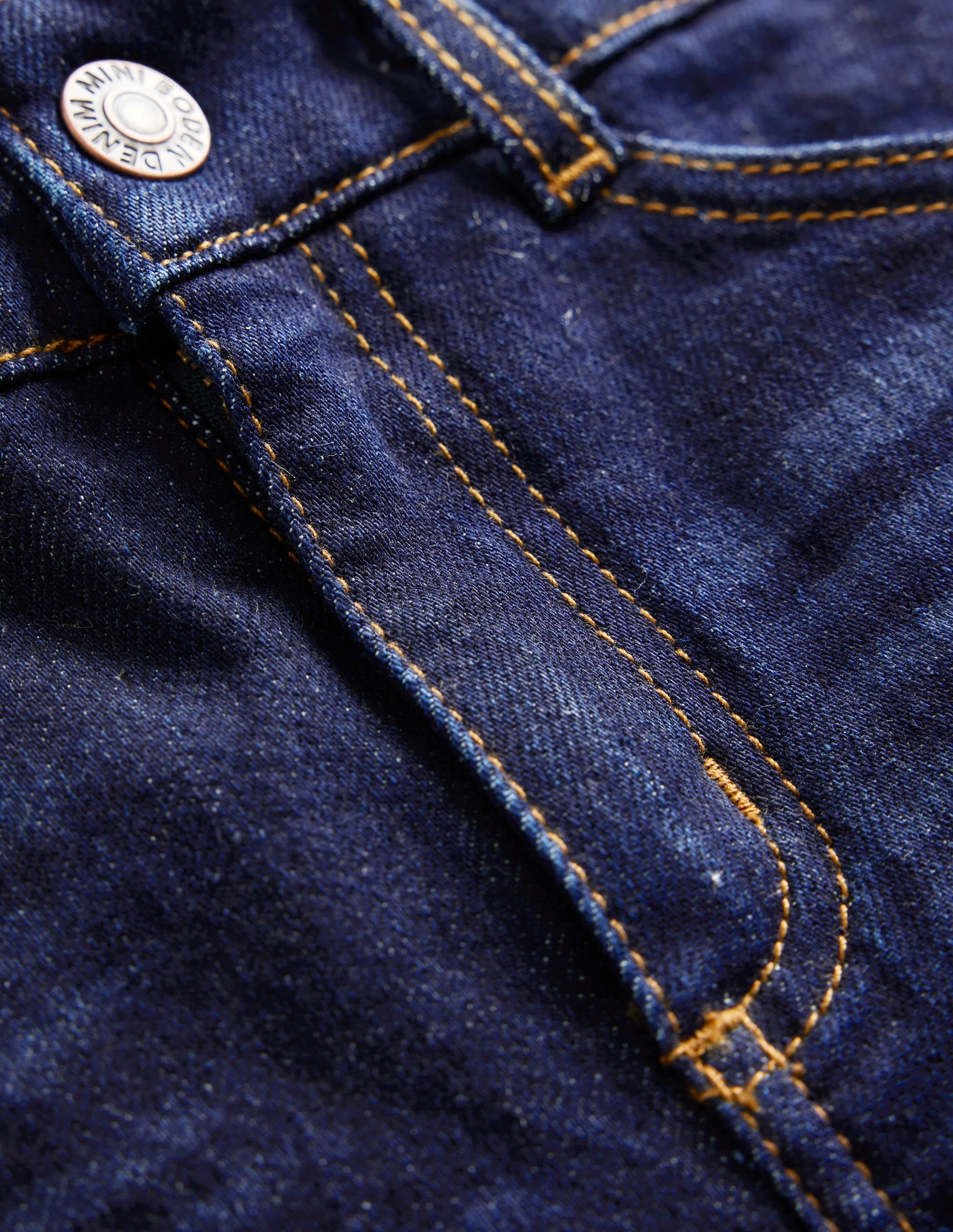 Fit Comfort Everyday Straight Jeans-Dark Wash Denim