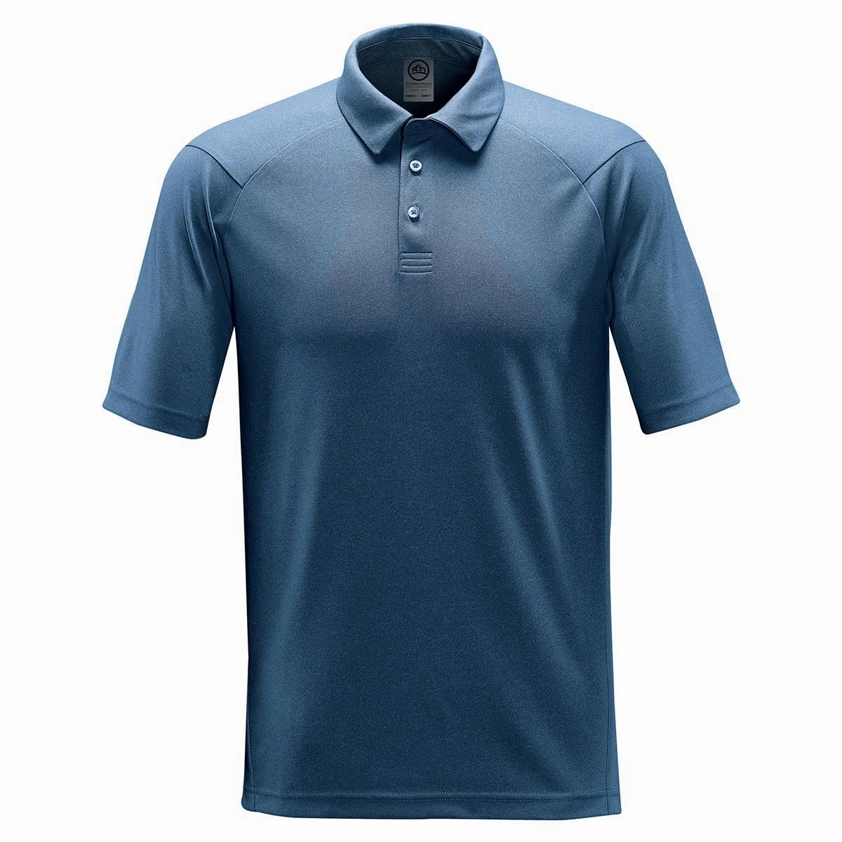Men's Mistral Heathered Polo - SPL-1 Seamless Side Panels Summer Staple