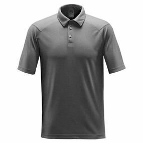 Men's Mistral Heathered Polo - SPL-1 Colorfast Technology Breathable Layer