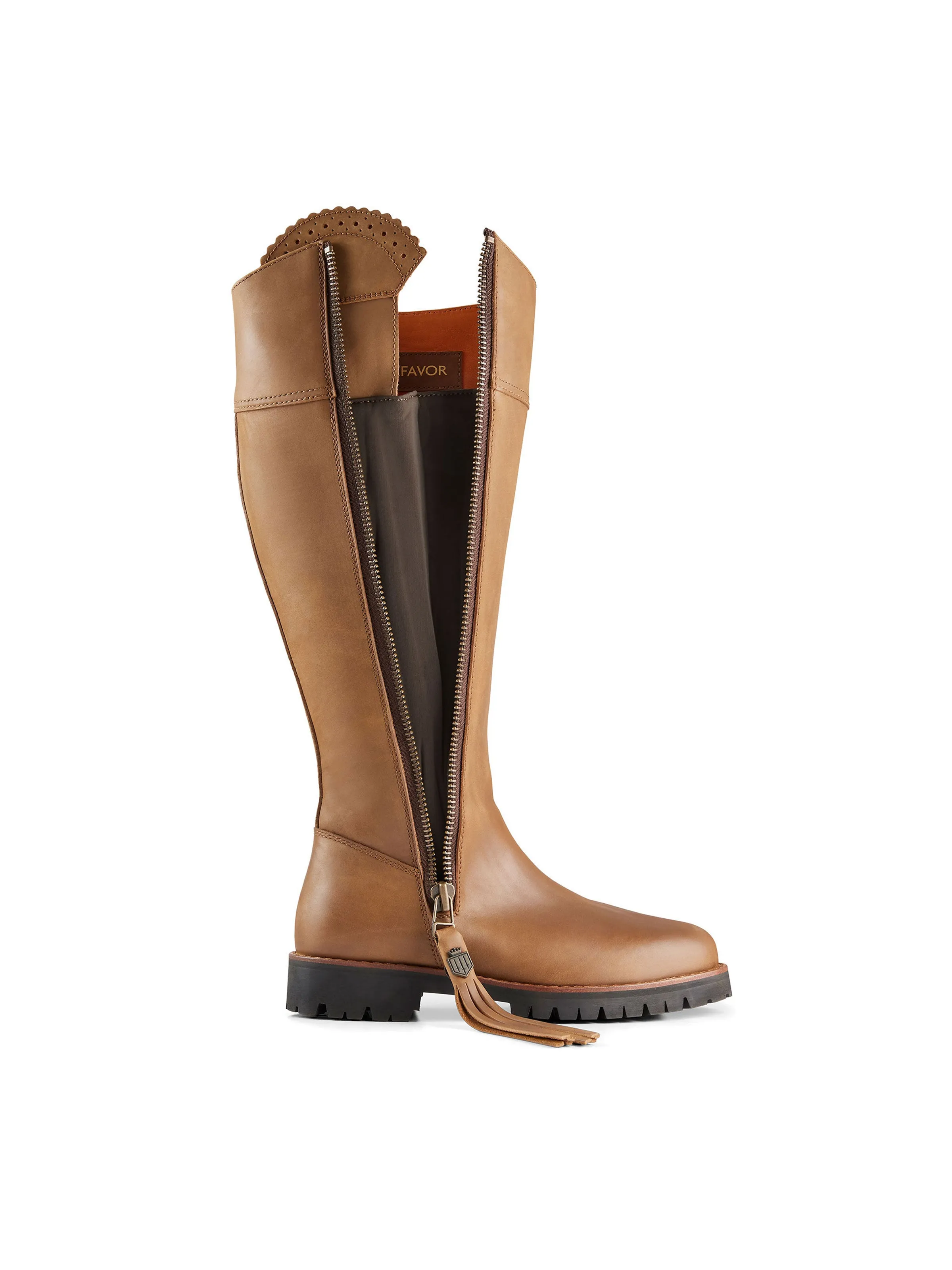 Shock Absorbing Rainy Day Commuter Explorer (Regular Fit) - Oak Leather