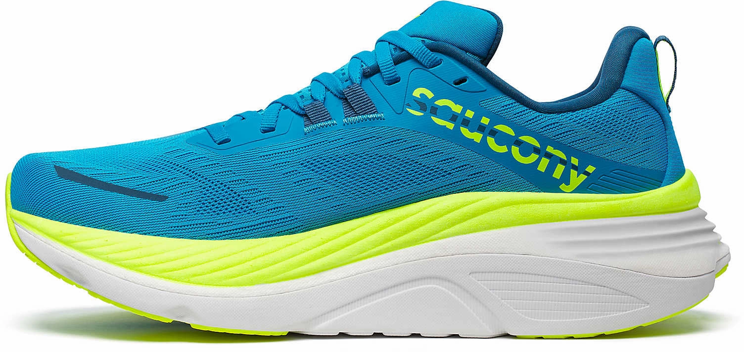 Saucony Hurricane 24 Mens Running Shoes - Blue Stability Control Frame