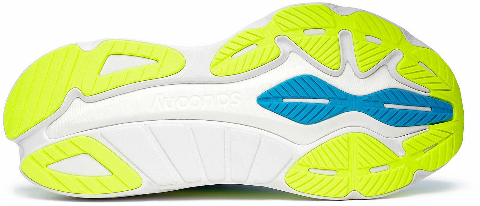 surfing shoes Saucony Hurricane 24 Mens Running Shoes - Blue