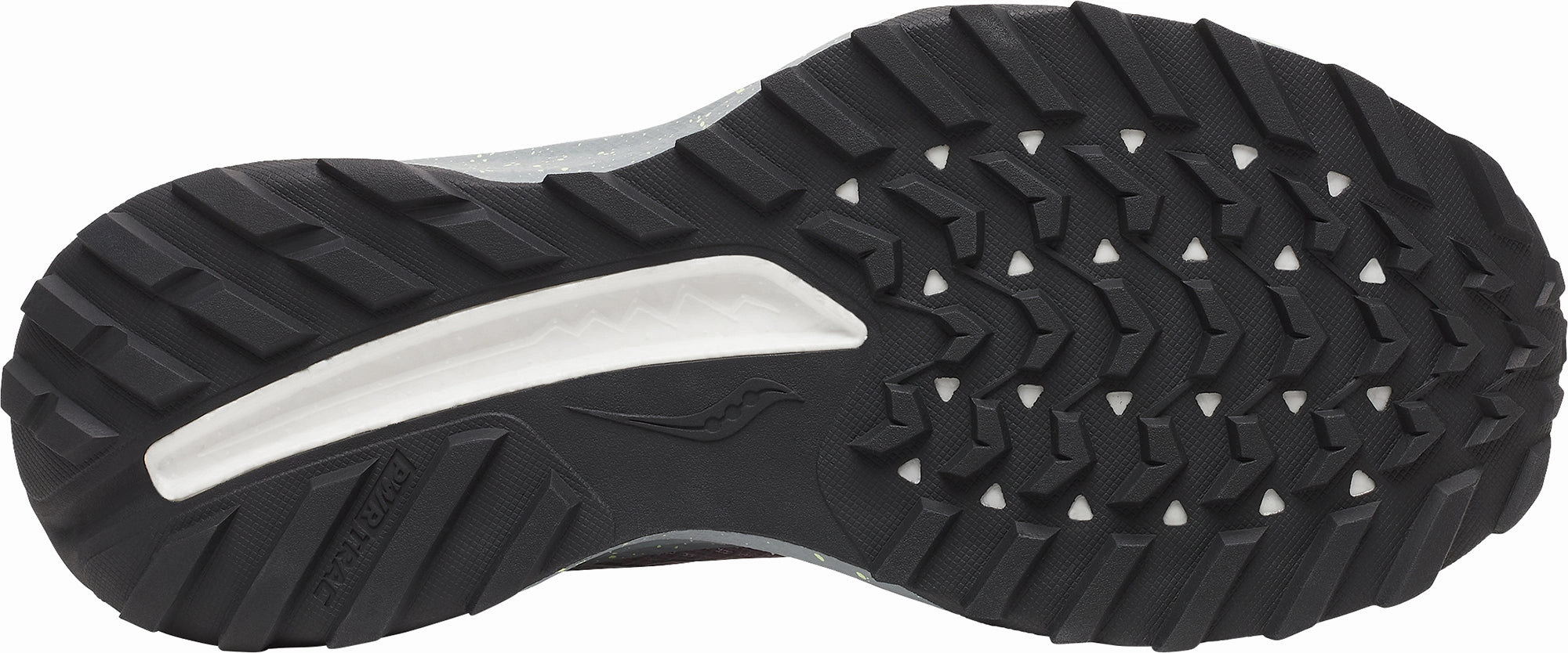 Anti Odor Lining Blister Prevention Liner Saucony Ride TR2 Womens Trail Running Shoes - Purple