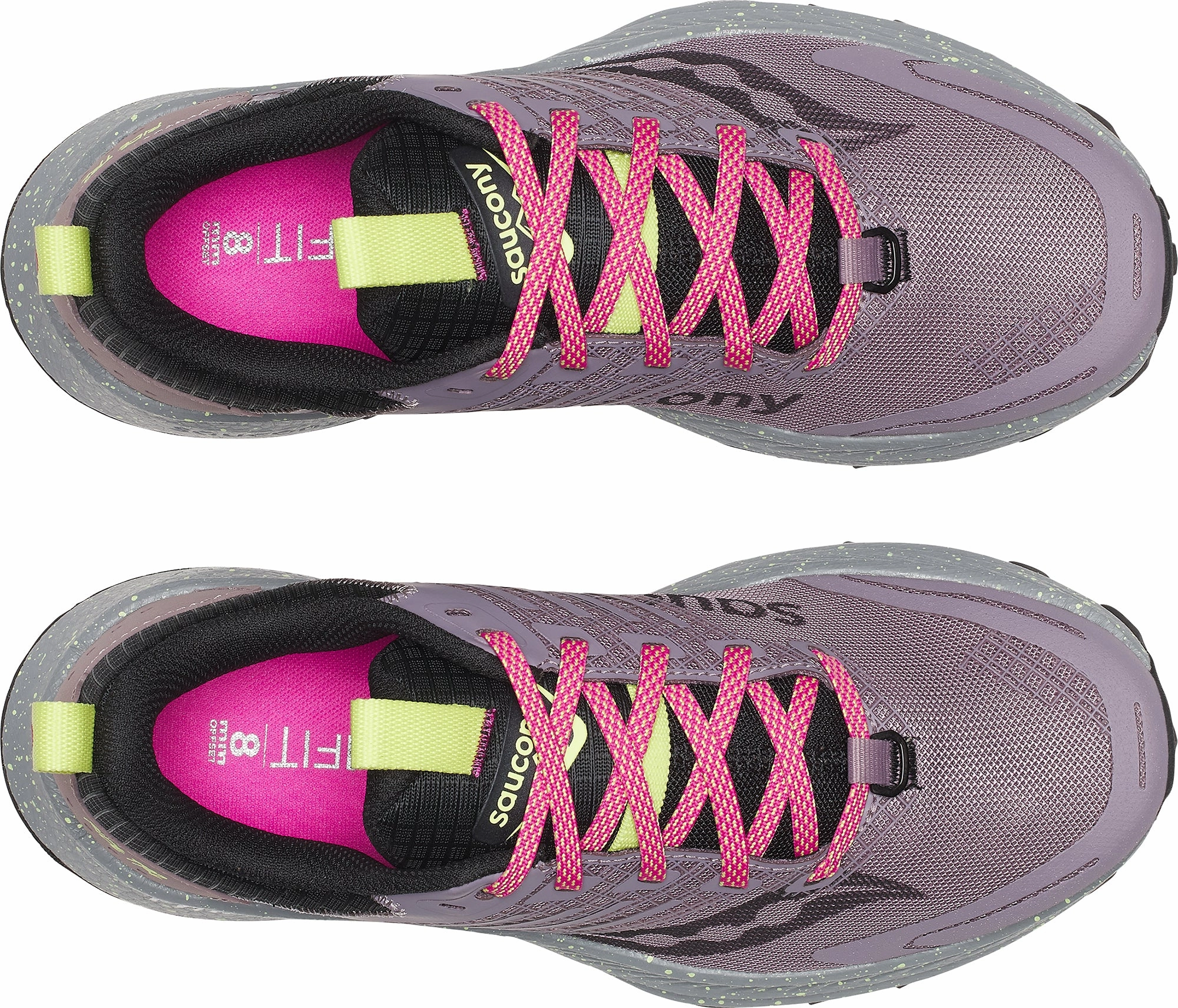 men's sports shoes court players' shoes Saucony Ride TR2 Womens Trail Running Shoes - Purple