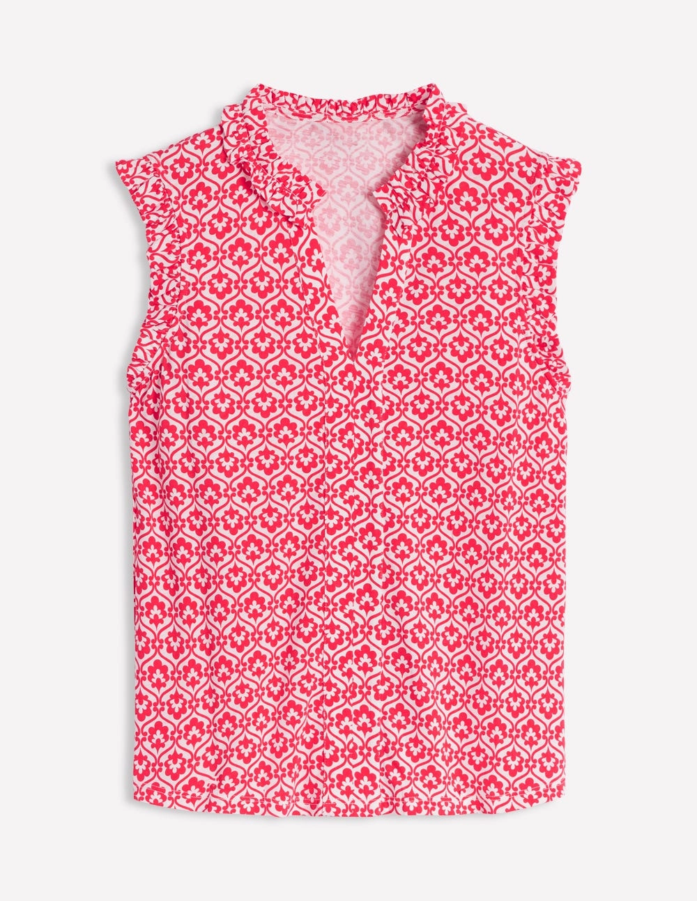 Lola Sleeveless Top-Strawberry Tart, Ivy Trellis Chic Smart Modern innovation
