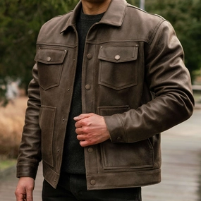 Roughout Cruiser Jacket | Dark Olive Lightweight Padding Durable protection
