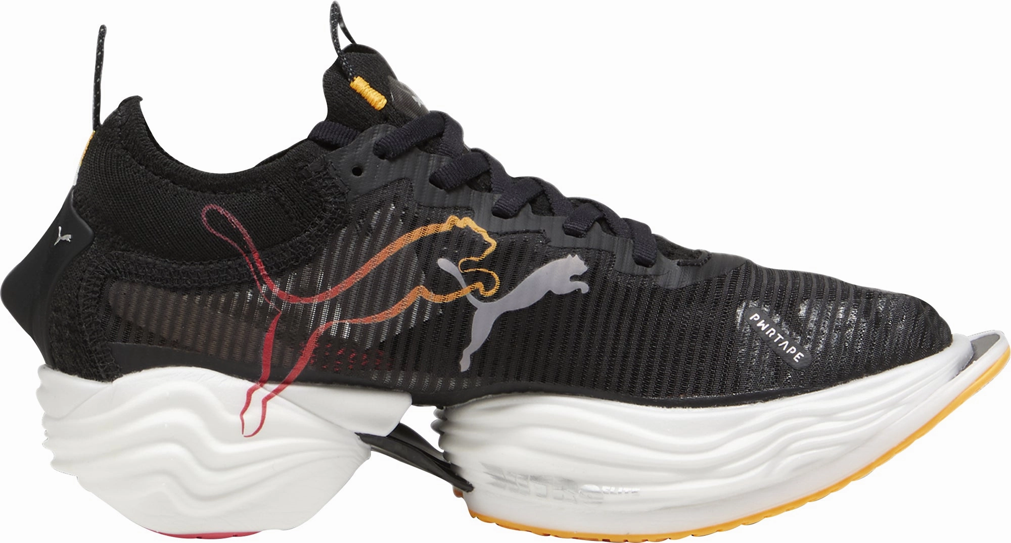 Flat Ground Puma Fast-R Nitro Elite 2 Womens Running Shoes - Black