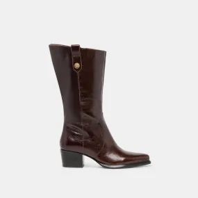 Urban Ready Dry Comfort VERN WIDE CALF BOOTS CHOCOLATE LEATHER
