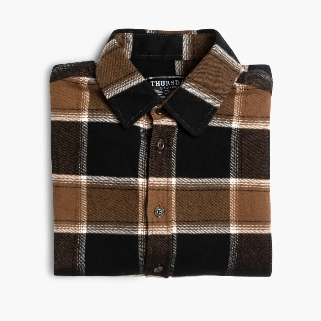 Fashion Layer Mountain Retreat Forever Flannel Shirt | Dark Roast