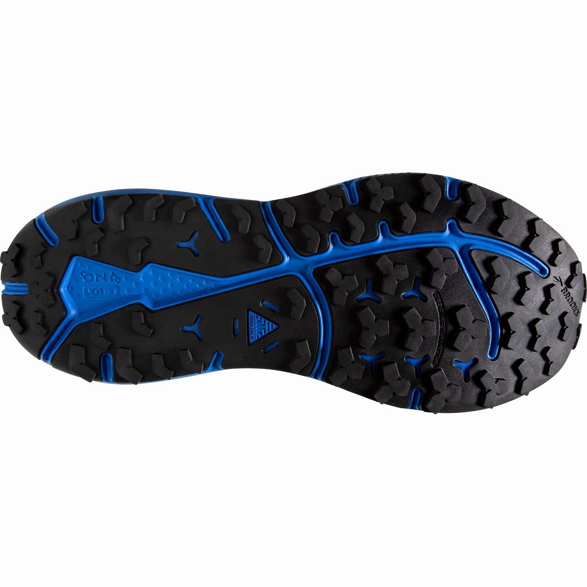 Brooks Divide 4 Mens Trail Running Shoes - Black arch - hugging Impact Resistant Cushioning