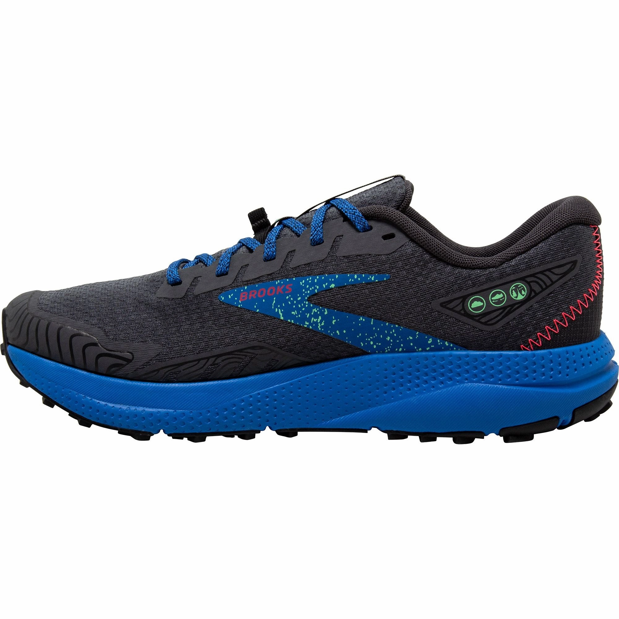 Brooks Divide 4 Mens Trail Running Shoes - Black exclusivity - brand shoes