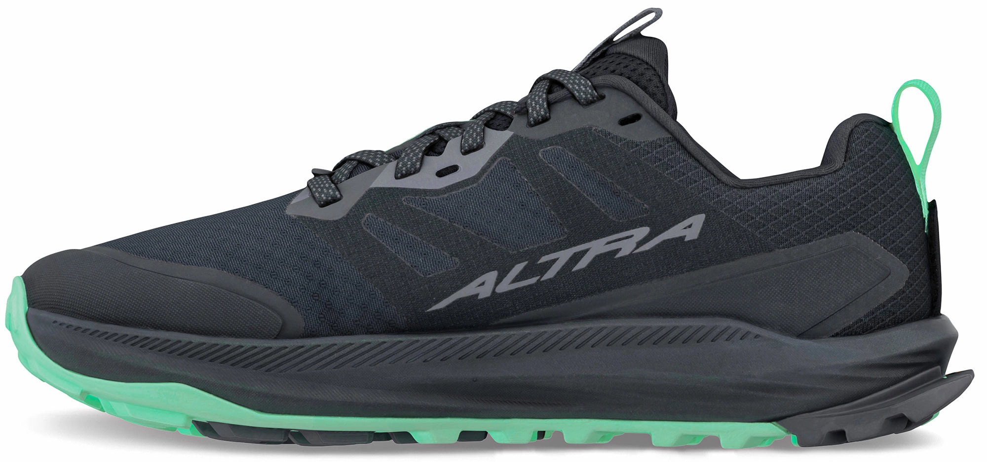 Altra Lone Peak 9  Womens Trail Running Shoes - Black Air Cushion cold - resistant shoes