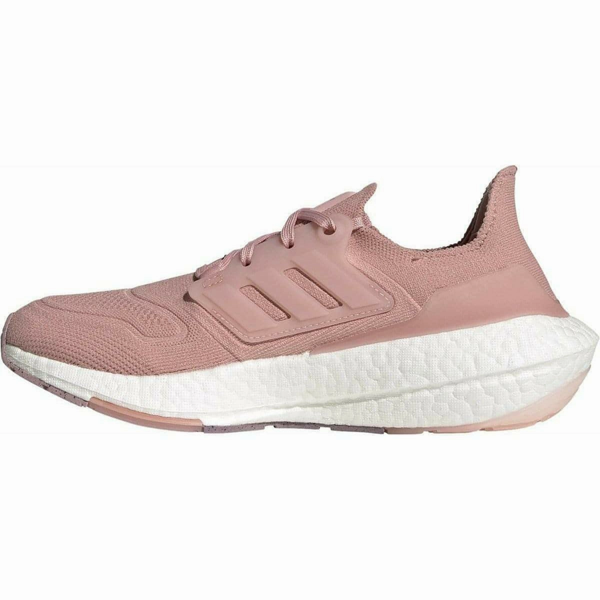 adidas Ultra Boost 22 Womens Running Shoes - Pink Flexible Traction Grip