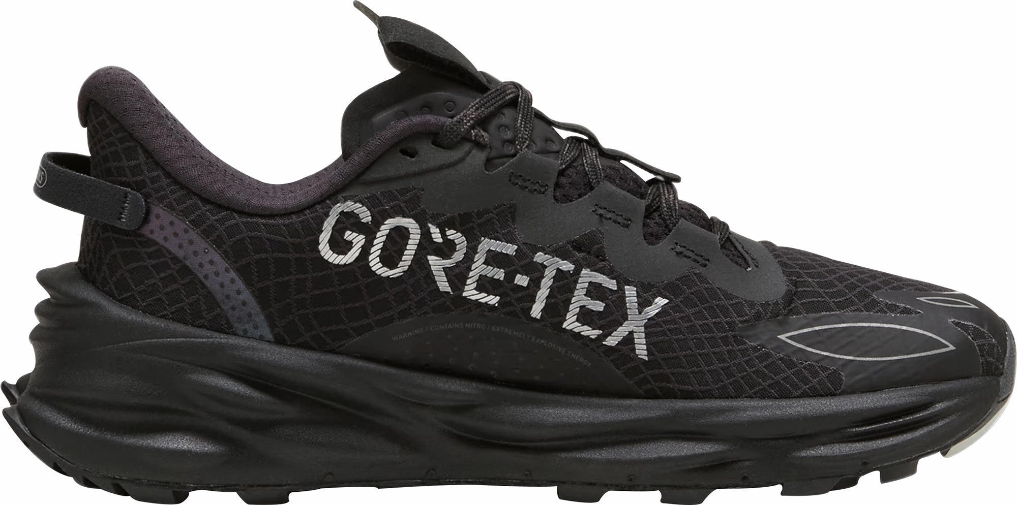 Puma Fast-Trac Nitro 3 GORE-TEX Womens Trail Running Shoes - Black snug - fit Multi Layer Insulation