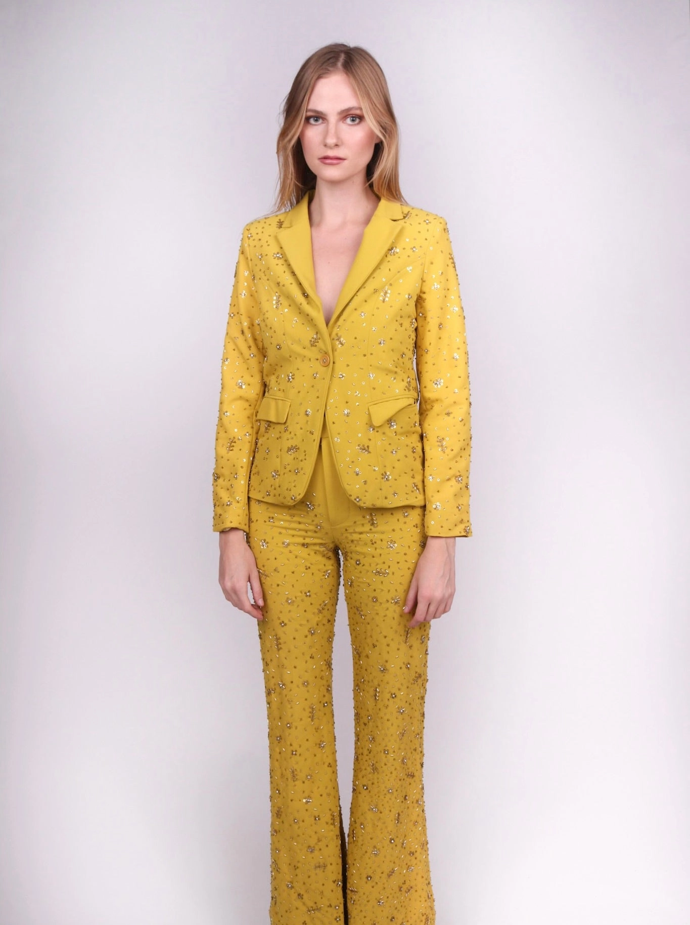 Wrinkle Resistant Treatment Any Old Iron Colonel Mustard Suit