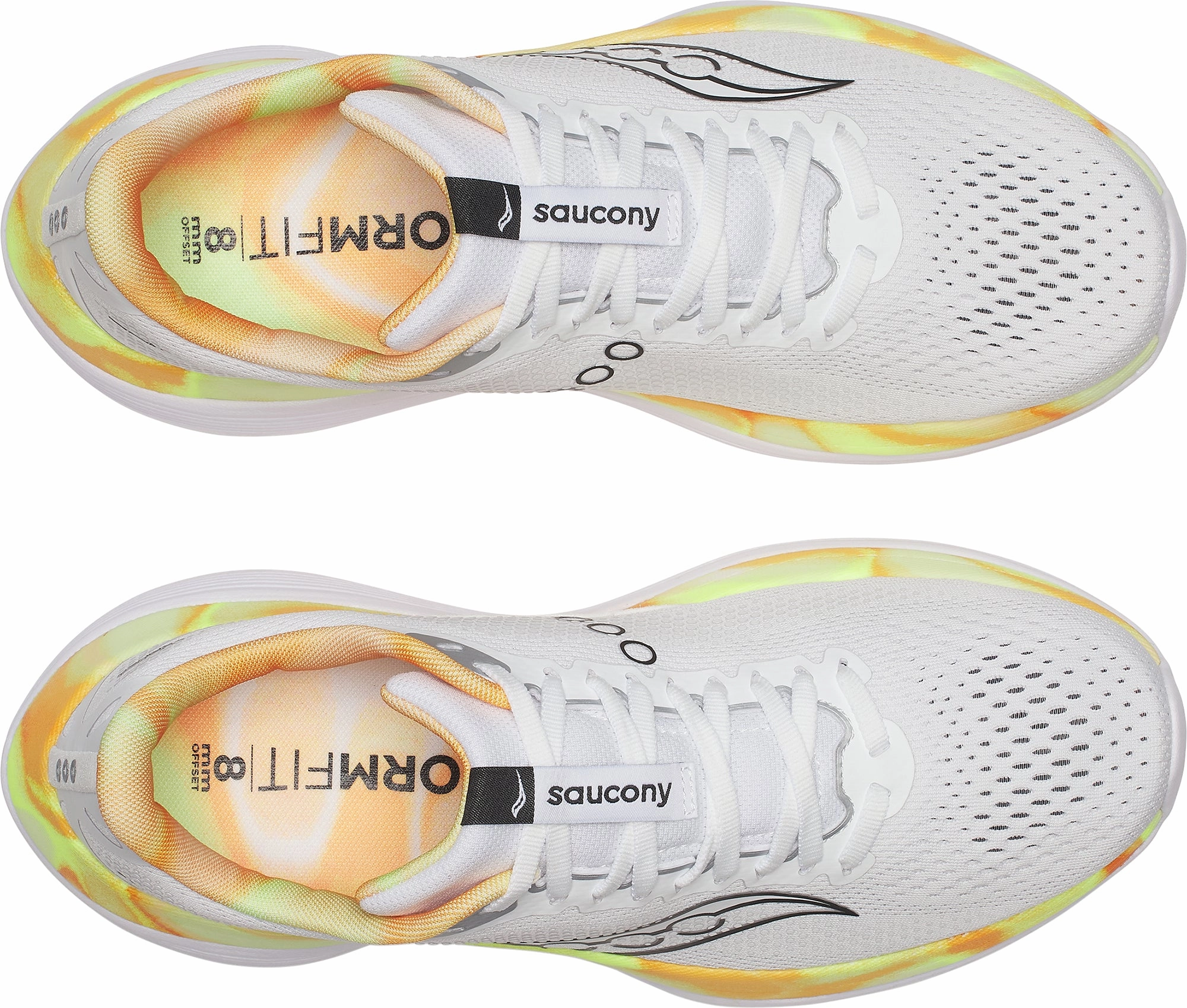 Saucony Endorphin Trainer Mens Running Shoes - White Gel Cushioning balance balls