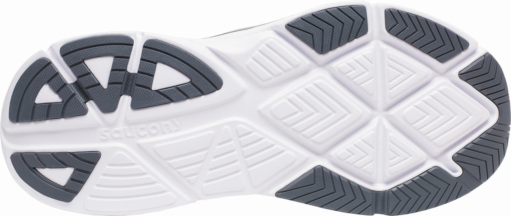 Saucony Guide 18 WIDE FIT Mens Running Shoes - Black confident - running Contoured Arch Support