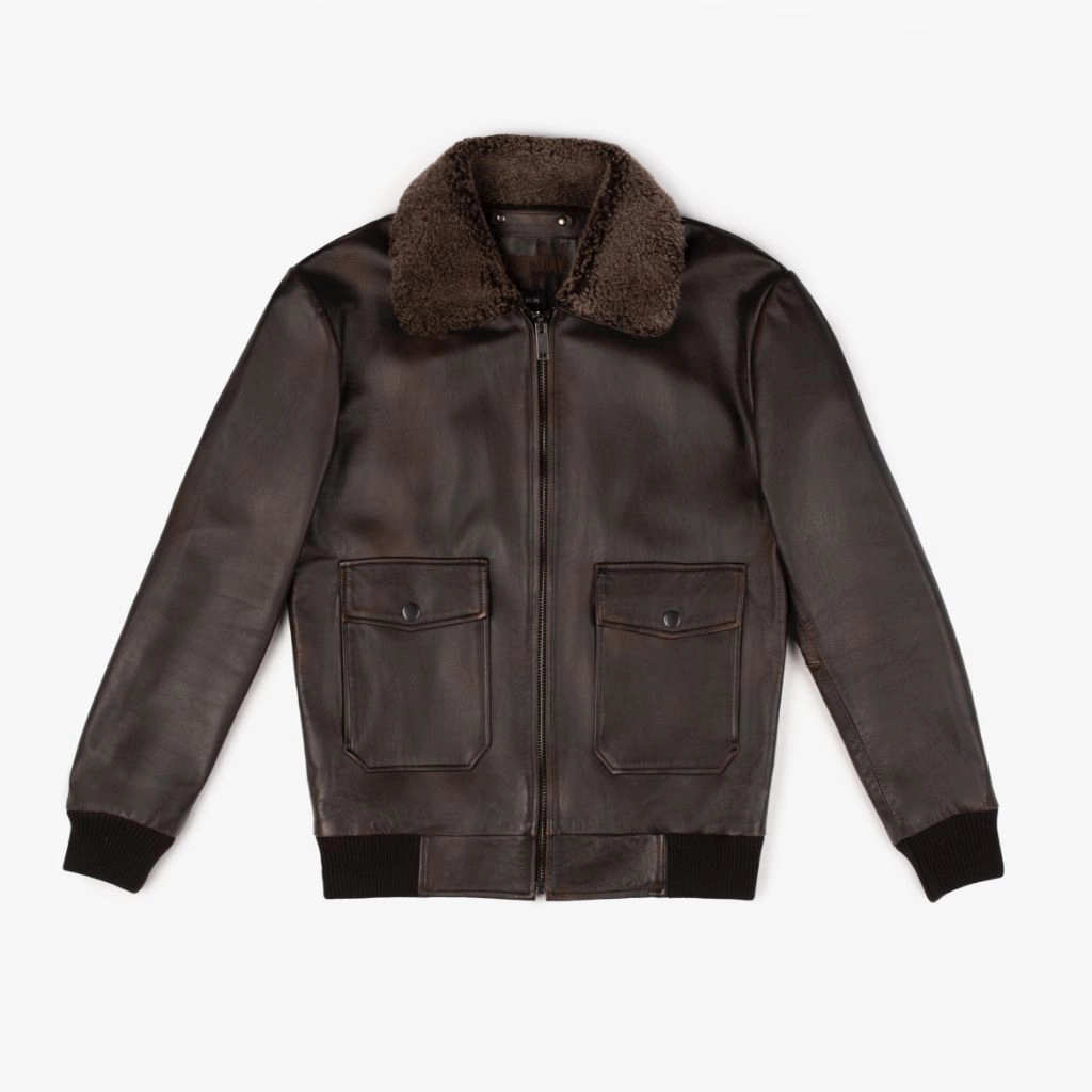 Functional Comfort Schedule Flight Jacket | Black Coffee