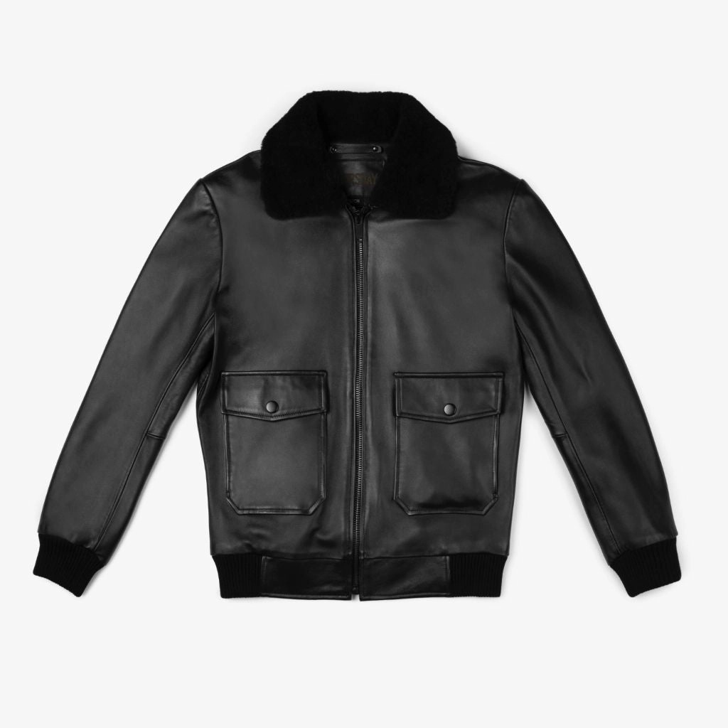 Flight Jacket | Black HiddenStorage