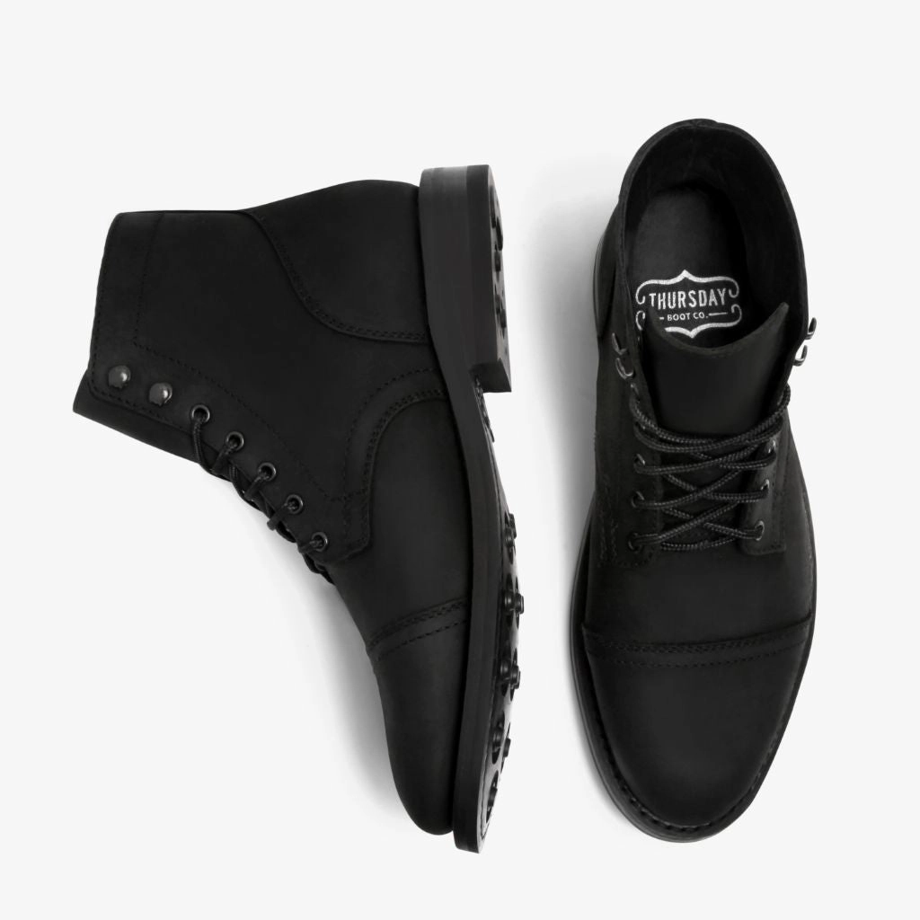 Captain | Black Matte Chilly Commute YKK Zipper Hardware