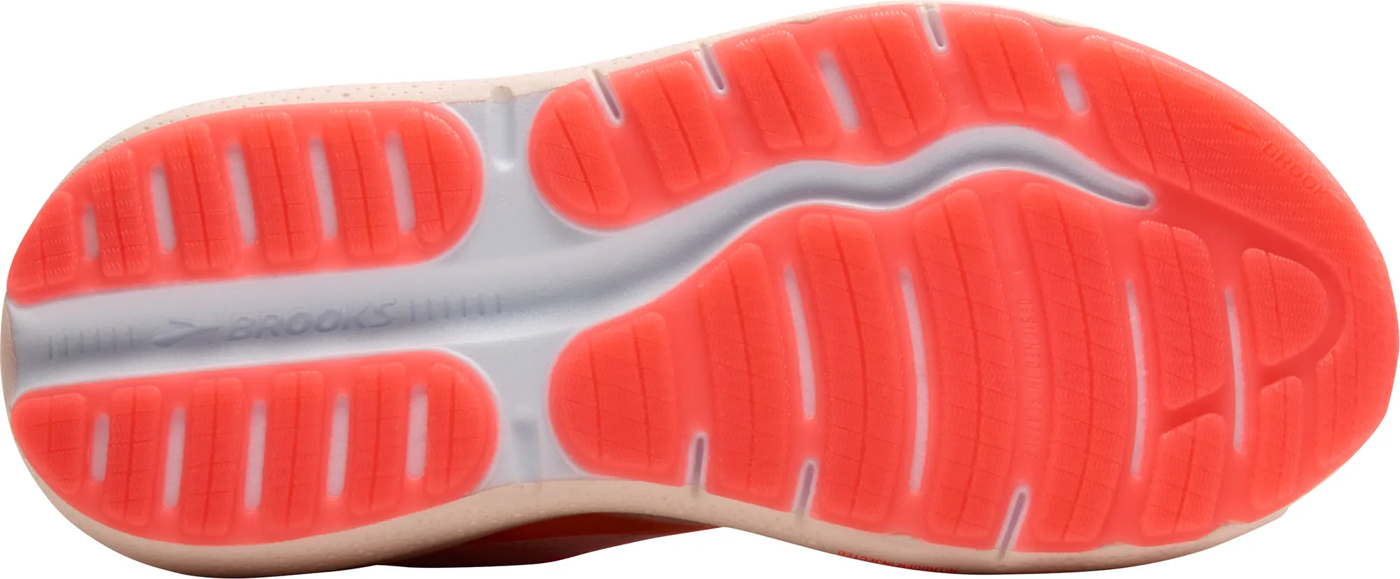 Brooks Ghost Max 2 Womens Running Shoes - Orange EVAComfort Moisture   Wicking Lining