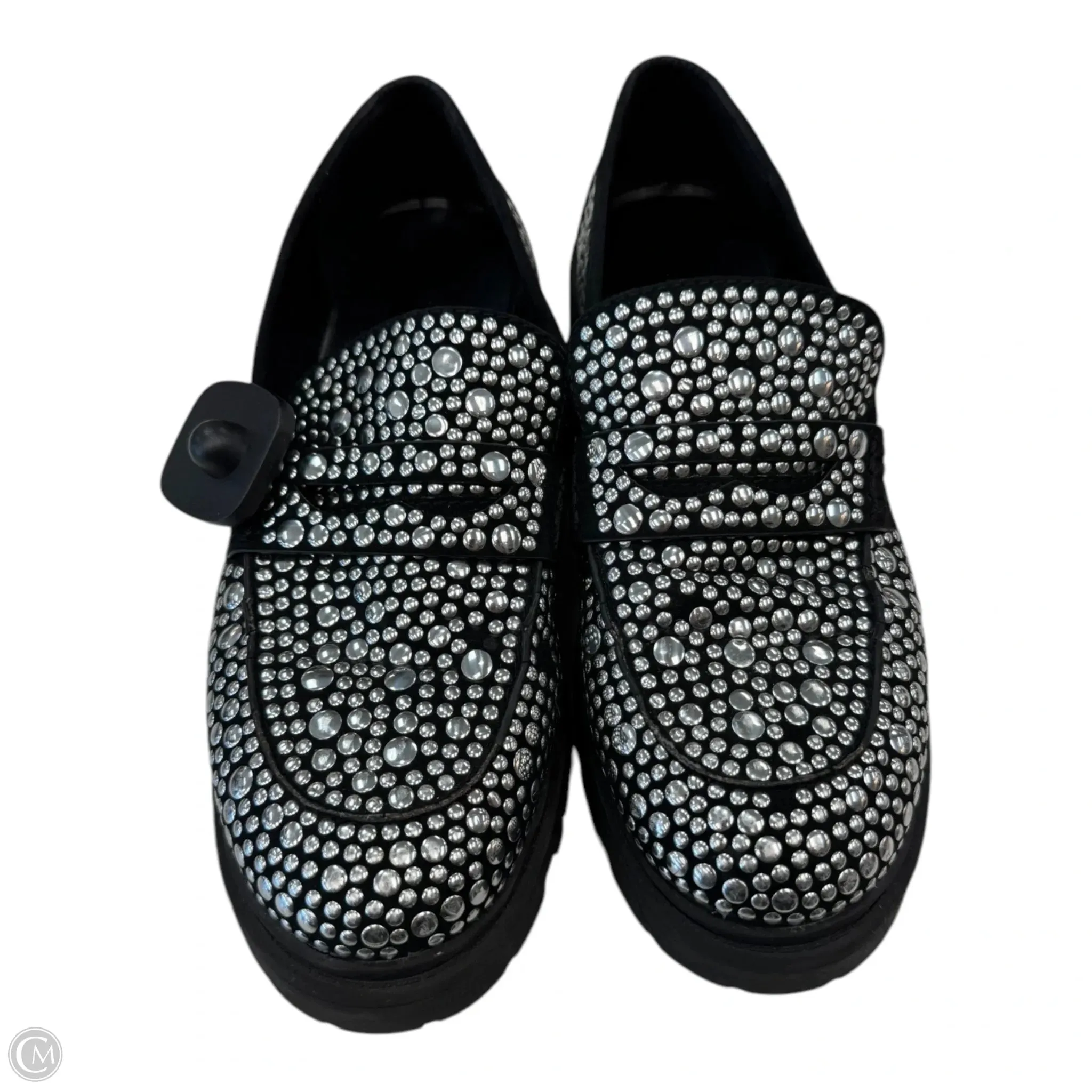 Shoes Flats By AZALEA WANG In Silver, Size: 11 Step Free Lake View