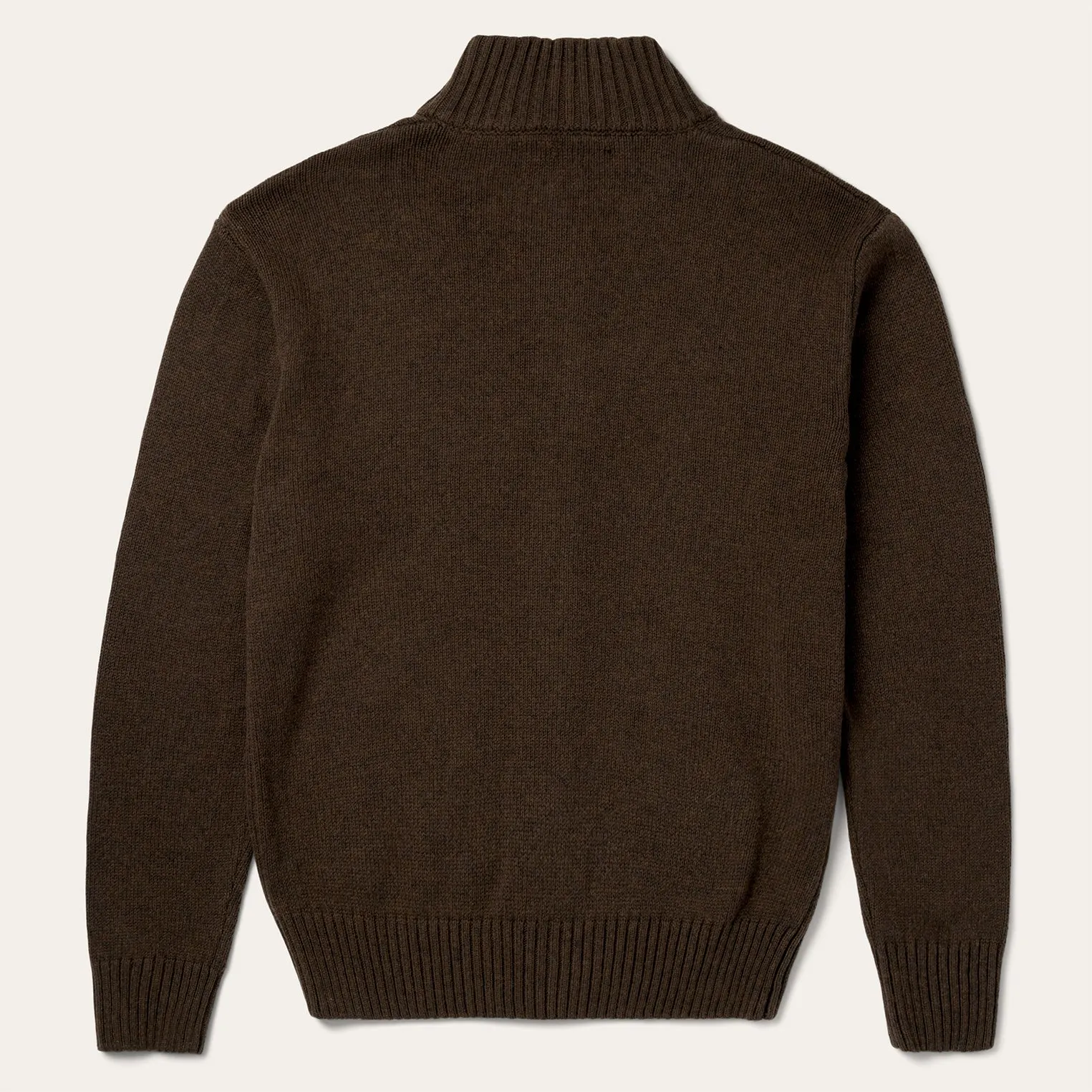 Casual Fit Silhouette Ombre Border Stripe Cardigan