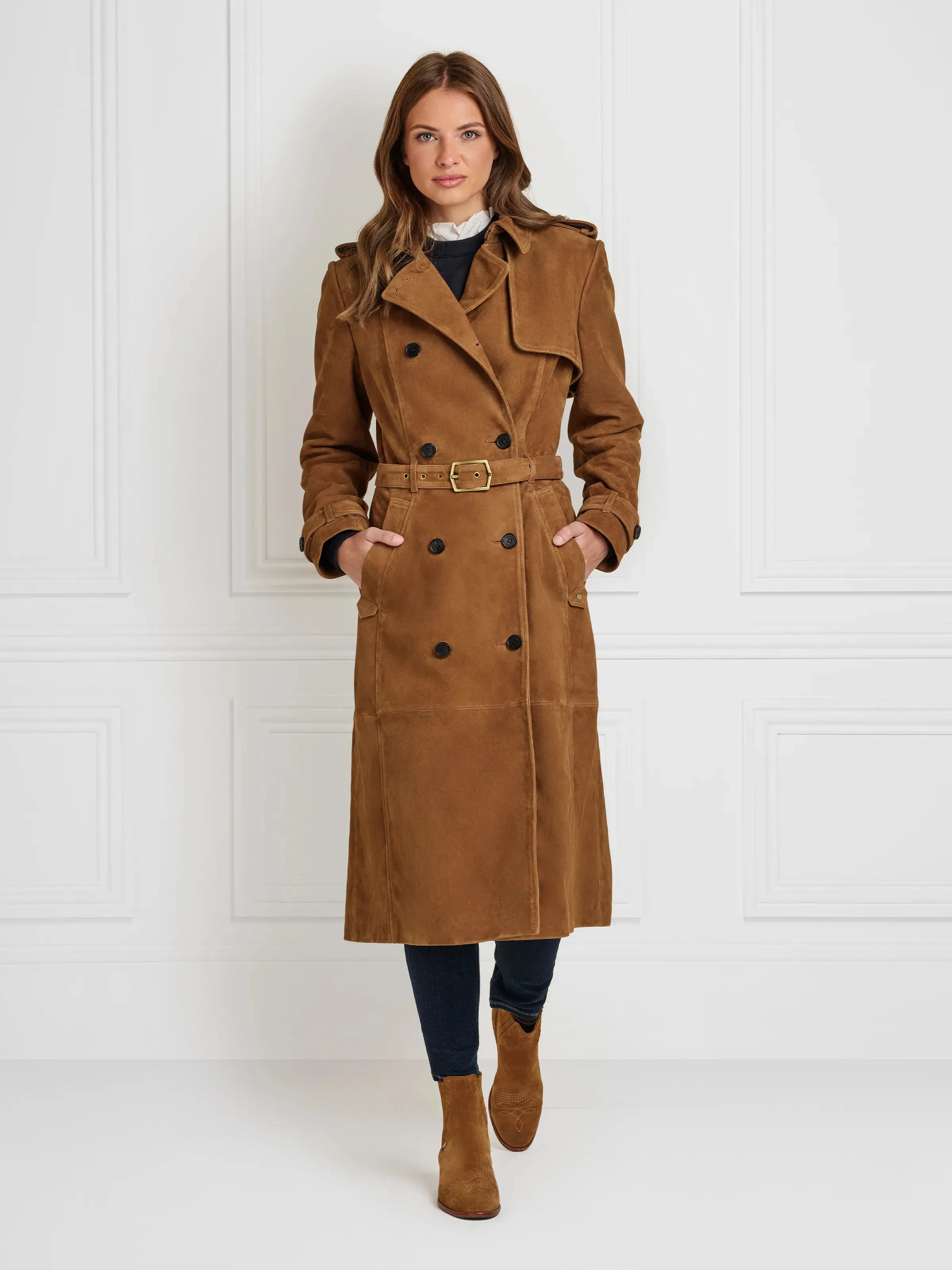 Frances - Tan MeshLinedVents Compact Packability