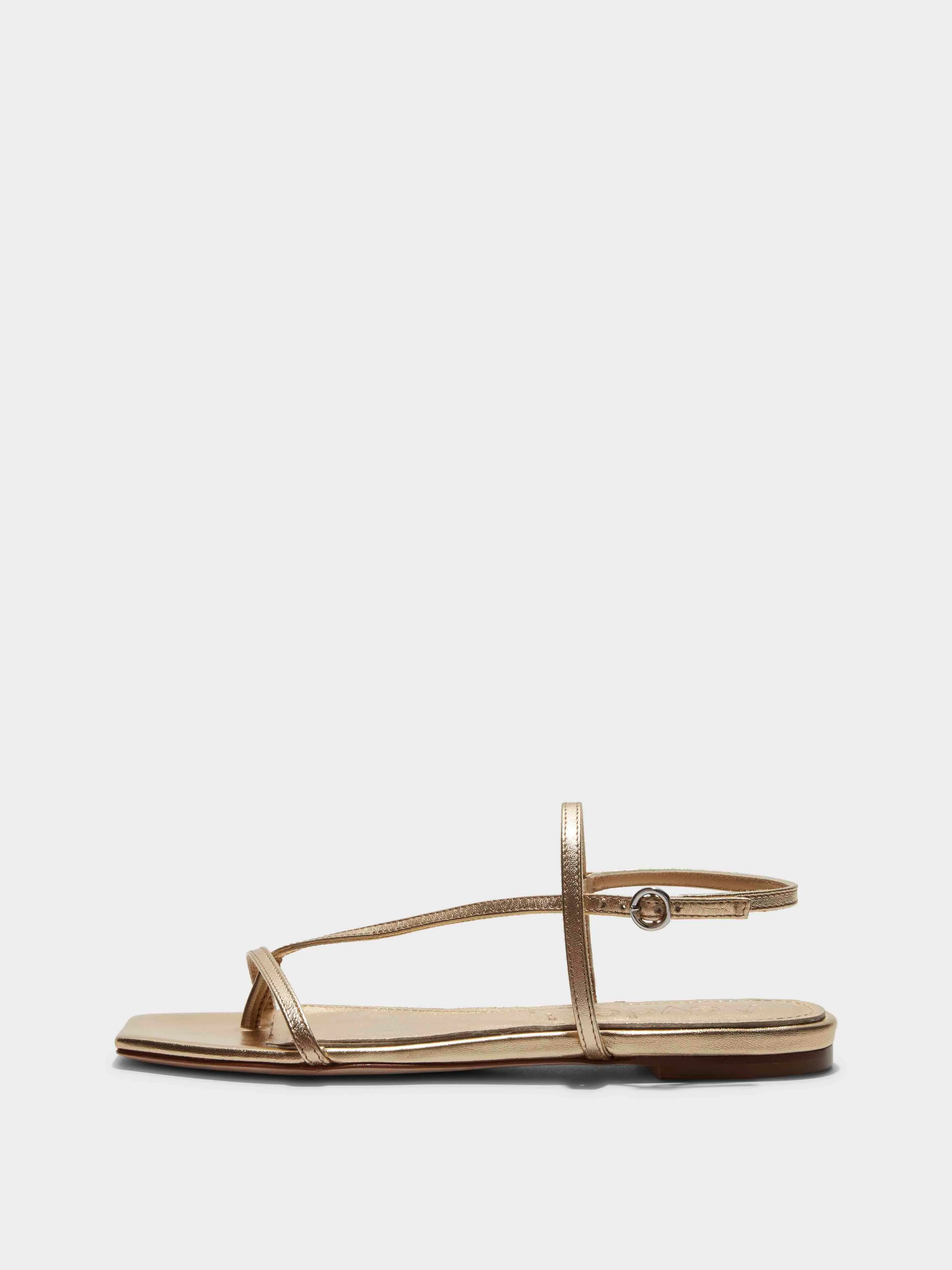Ella Leather Toe-Post Sandals Everywhere Fit