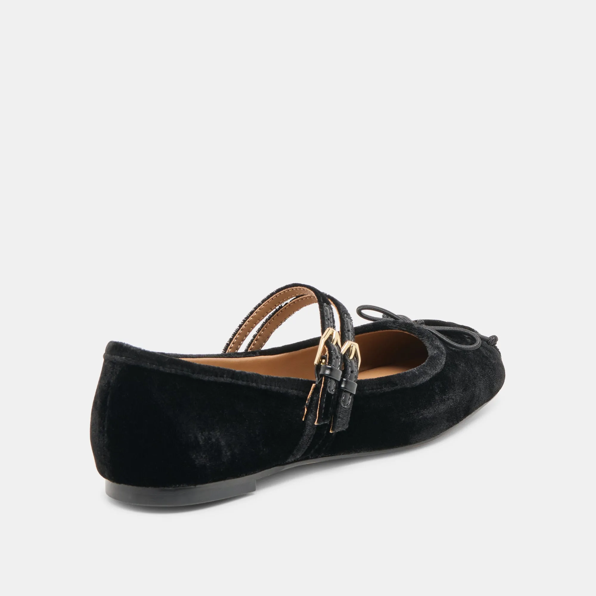 Wellness Glow GIBSEN BALLET FLATS NERO VELVET