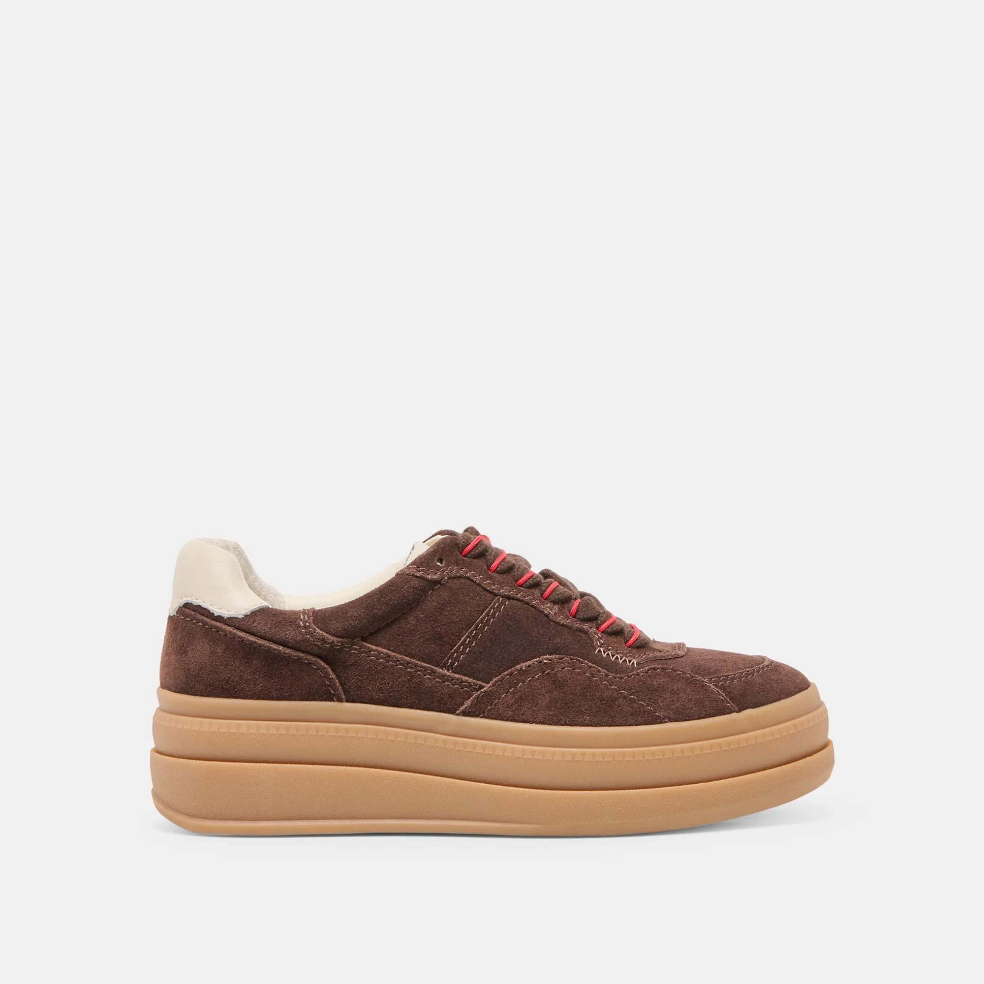NAOMY H2O SNEAKERS DK BROWN SUEDE Comfort Insole
