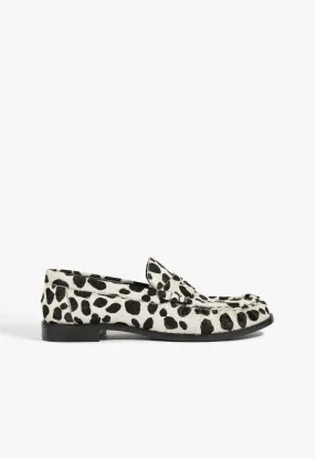Village Tour Tyche Calf Hair Flat