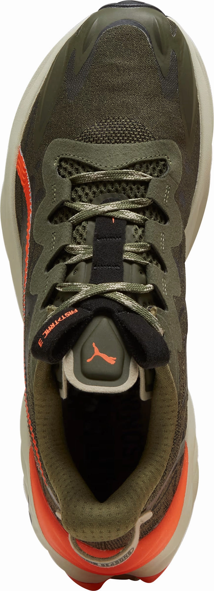 running in different terrains Puma Fast-Trac Nitro 3 Mens Trail Running Shoes - Green