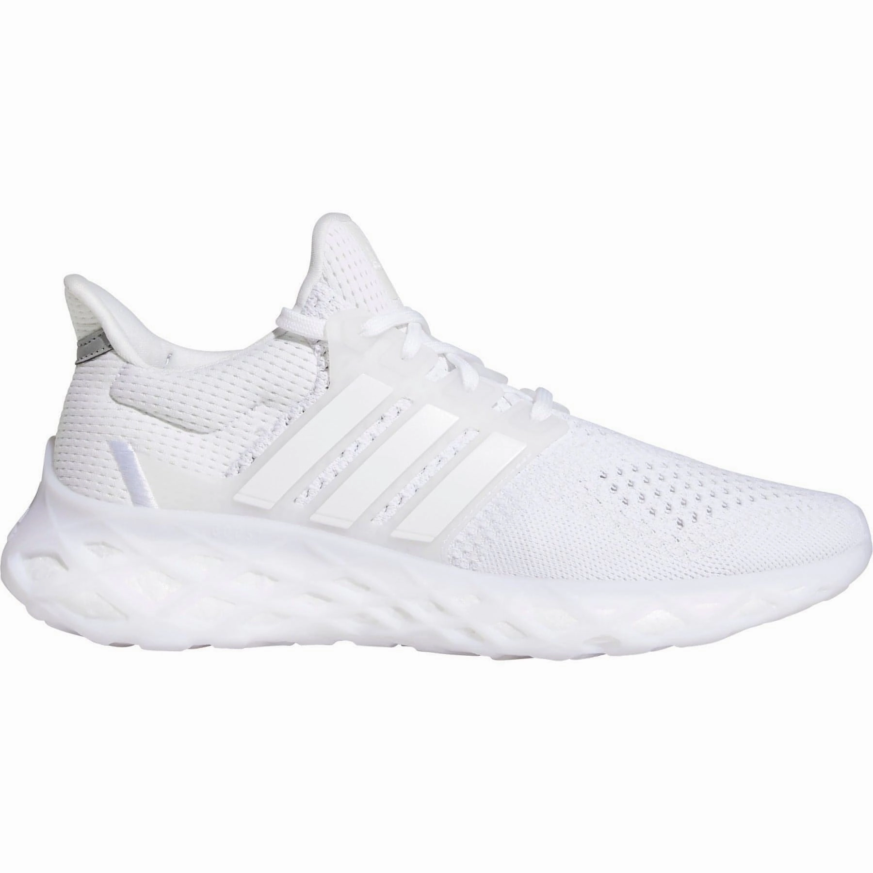 Firm Grip Flexible Outsole Pattern adidas Ultra Boost WEB DNA Running Shoes - White