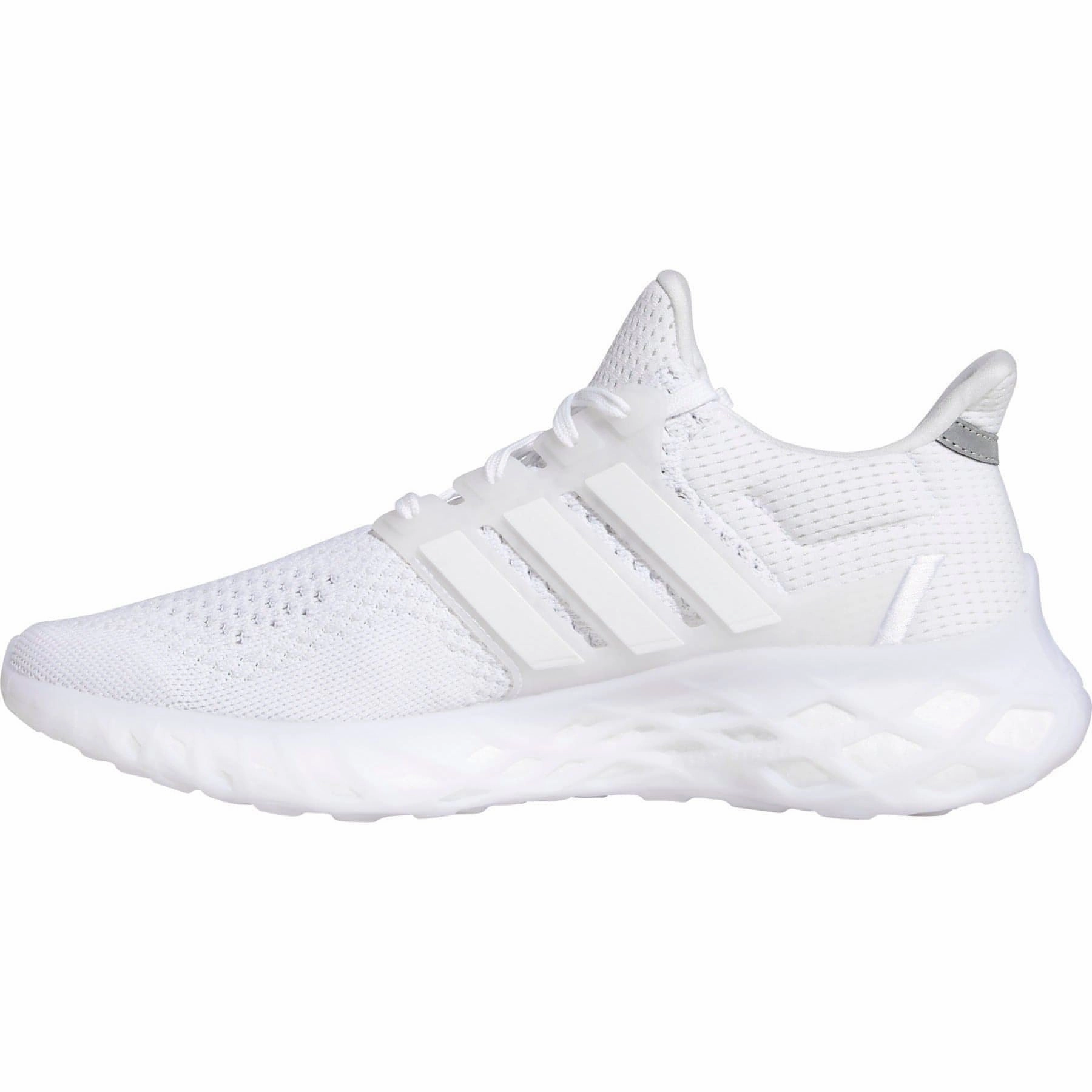Modular Replaceable Parts Silicone Heel Grip adidas Ultra Boost WEB DNA Running Shoes - White