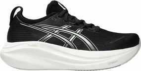 energy - returning sole shoe feature school teams Asics Gel Nimbus 27 Womens Running Shoes - Black