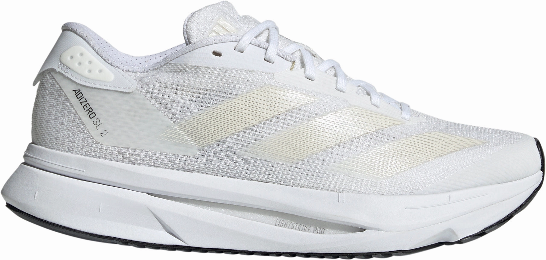 Airflow Channel Tech adidas Adizero SL 2 Womens Running Shoes - White