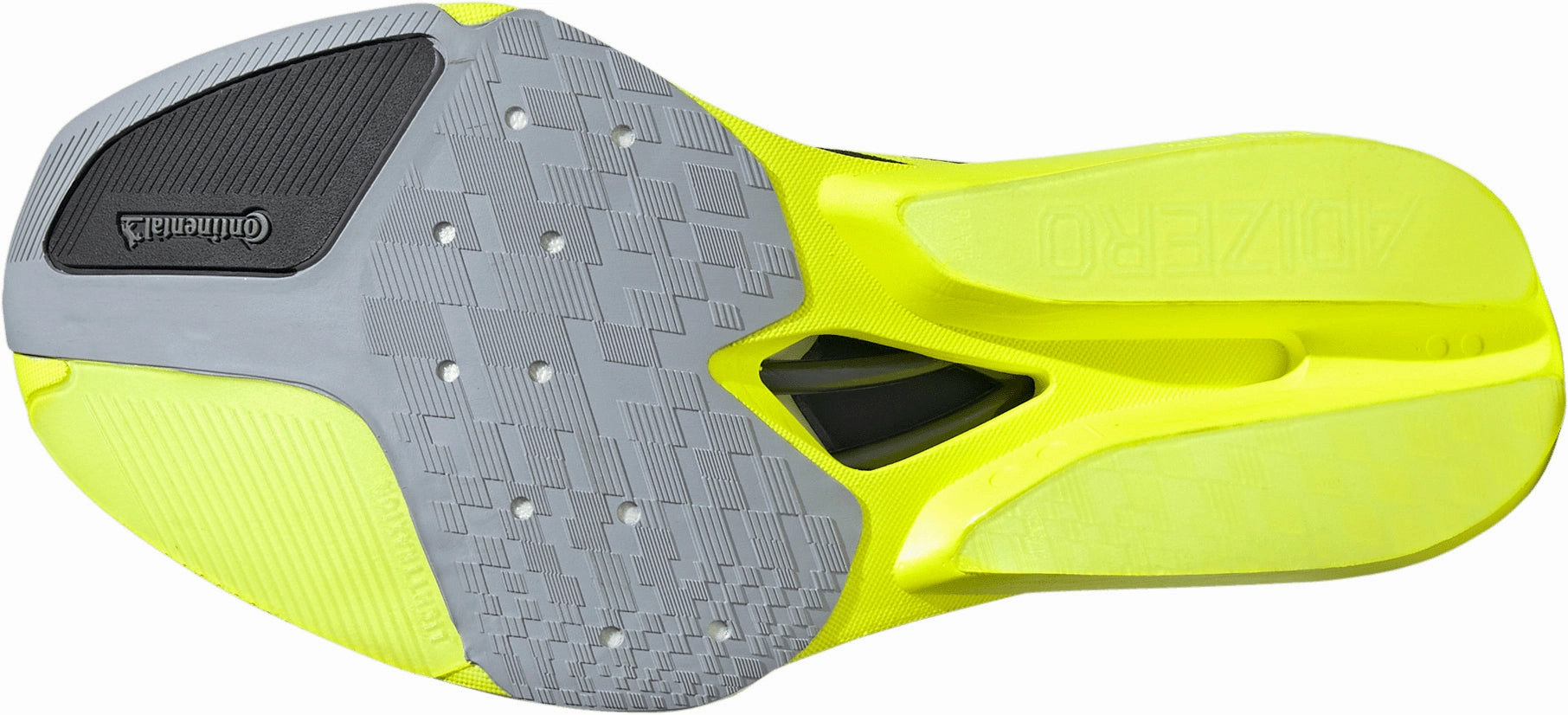 adidas Adizero Prime X3 Strung Running Shoes - Yellow advanced