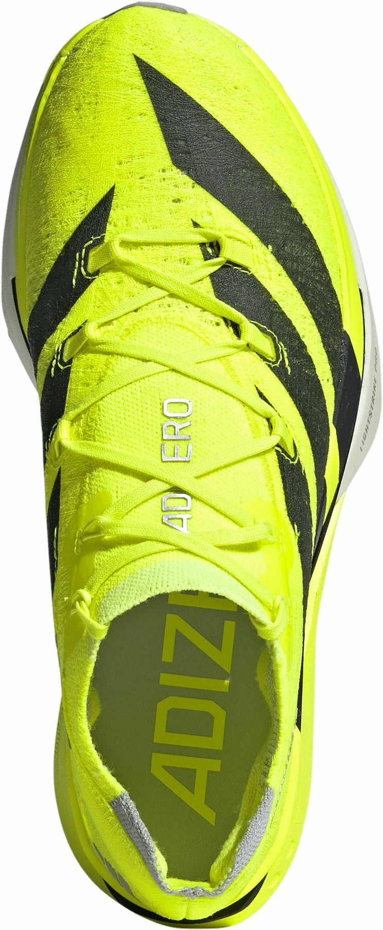 shock - absorbing insole shoes adidas Adizero Prime X3 Strung Running Shoes - Yellow