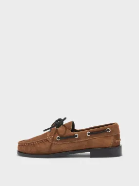 Harris Suede Mocassin Flats Odor Resistant american casual