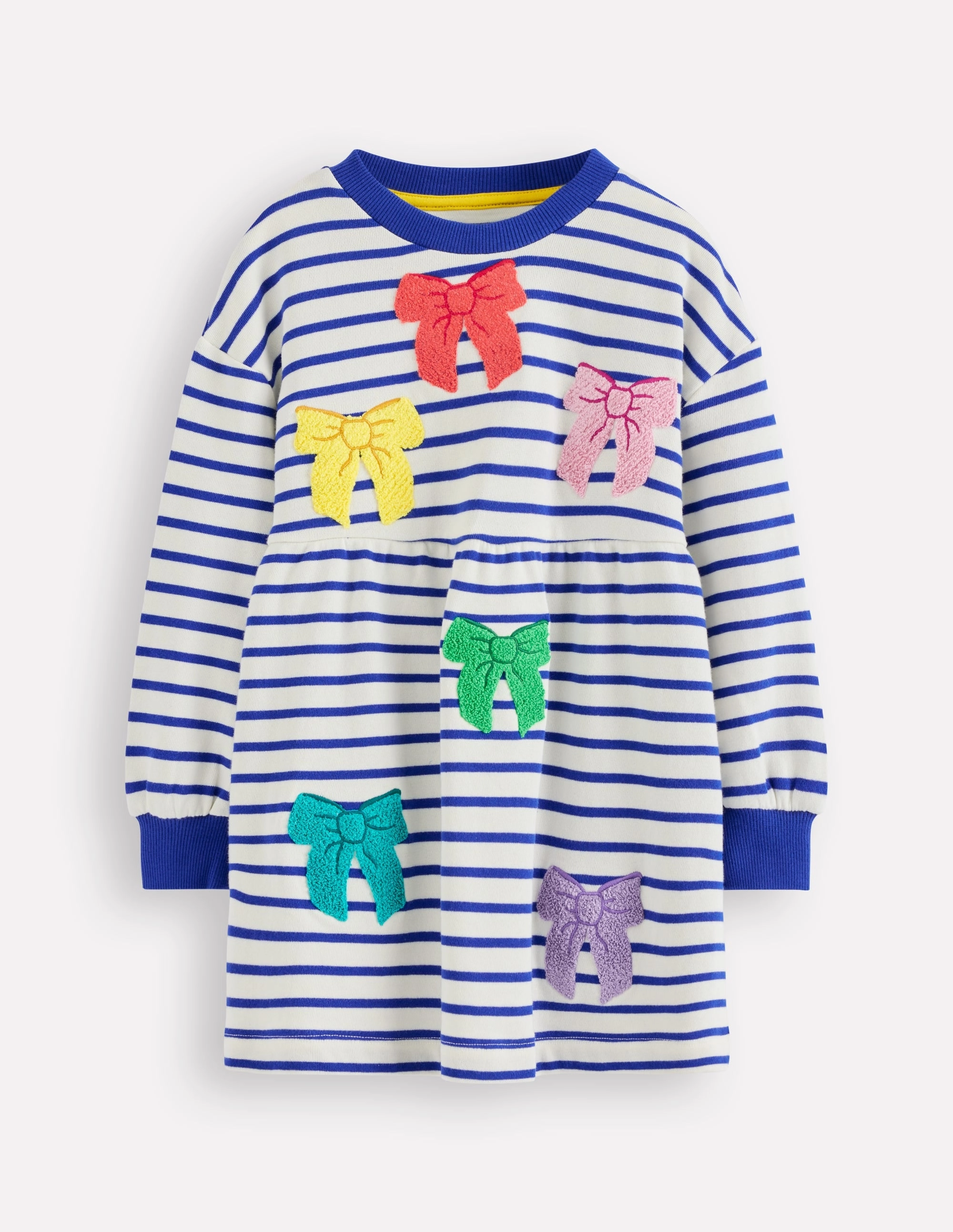 Soft and durable Heavyweight Tunic-Ivory/Starboard Stripe Bows