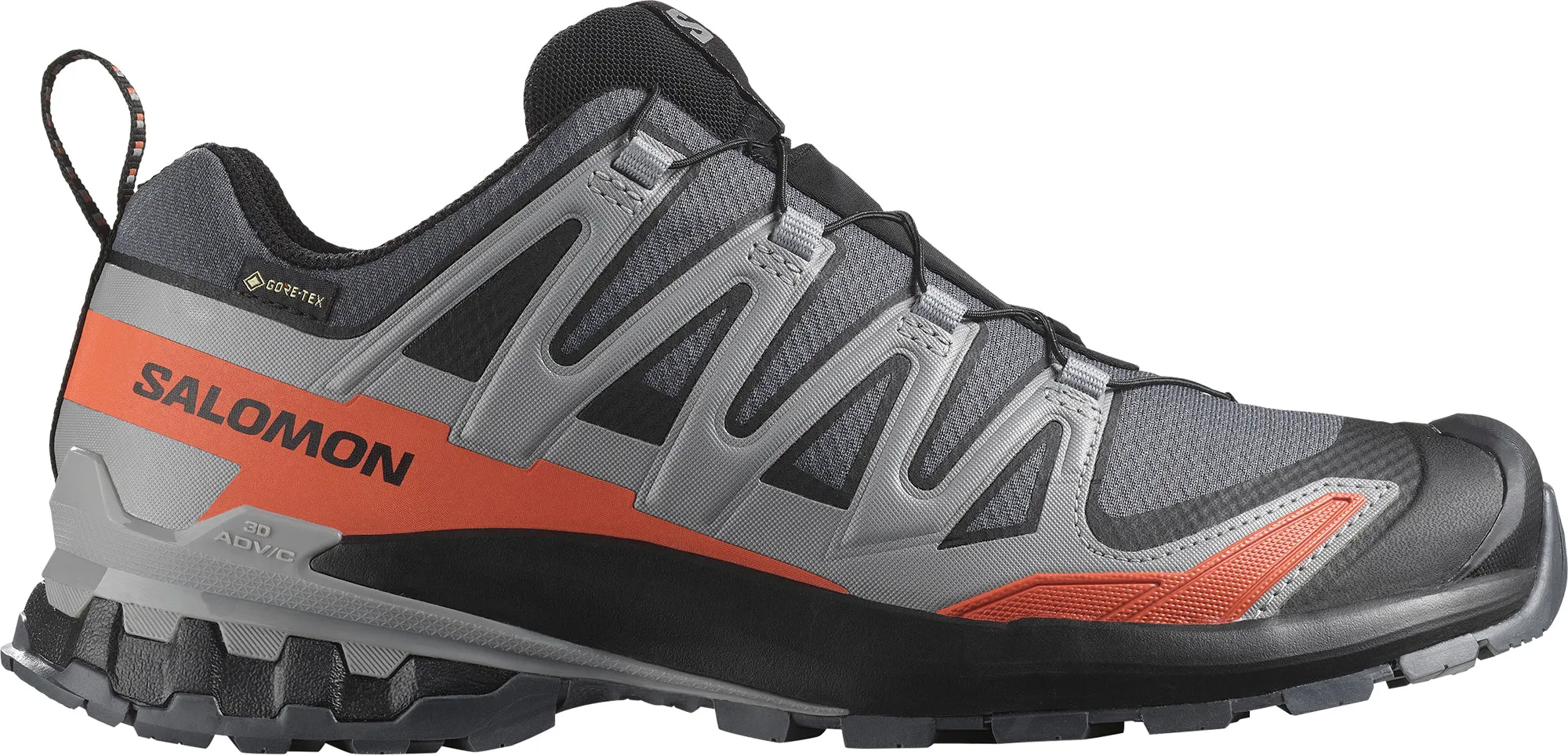 ultra - marathon Salomon XA Pro 3D V9 GORE-TEX Mens Trail Running Shoes - Grey
