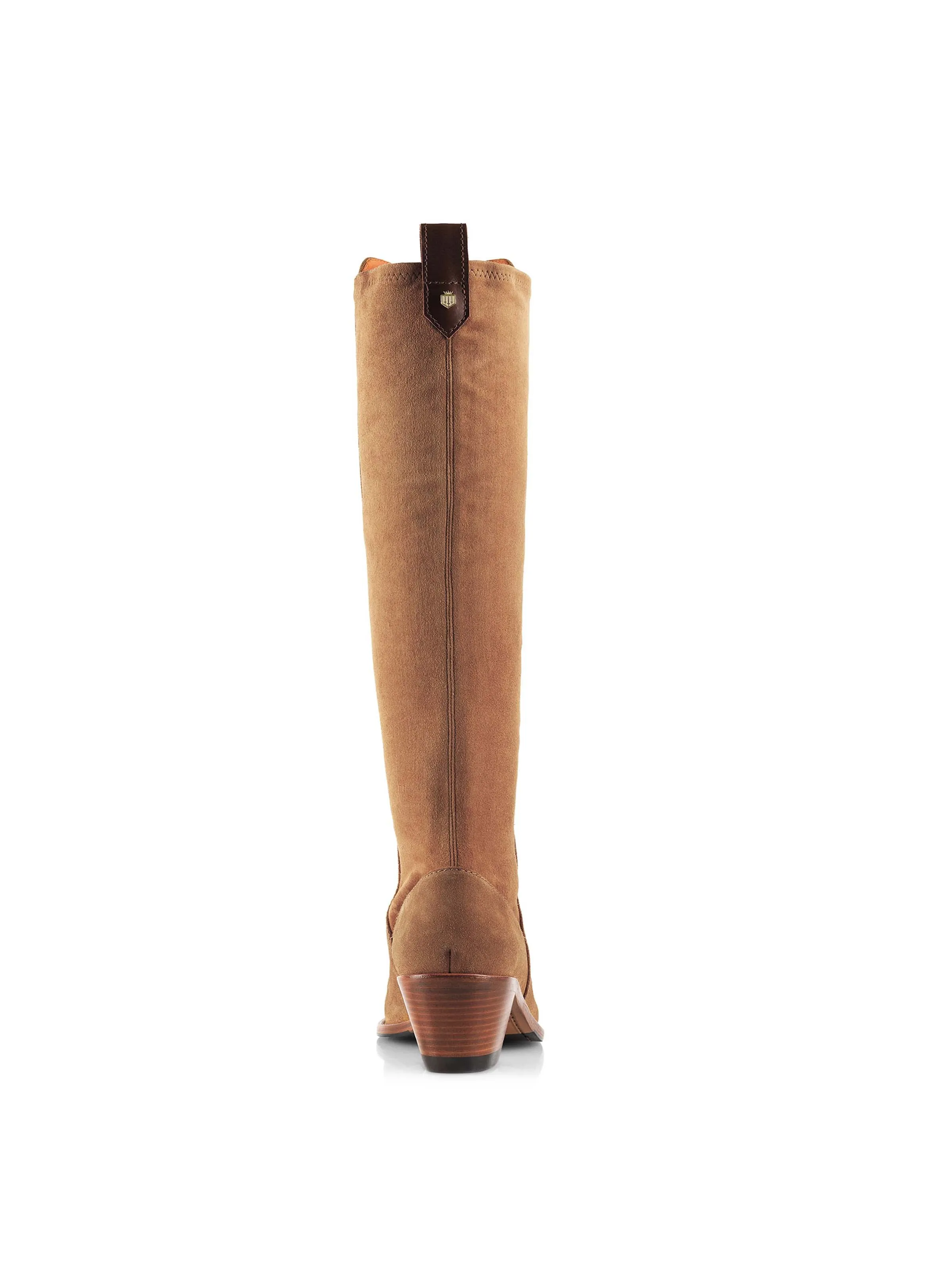 ShockAbsorbing Arctic Cool Heeled Belgravia - Tan Suede