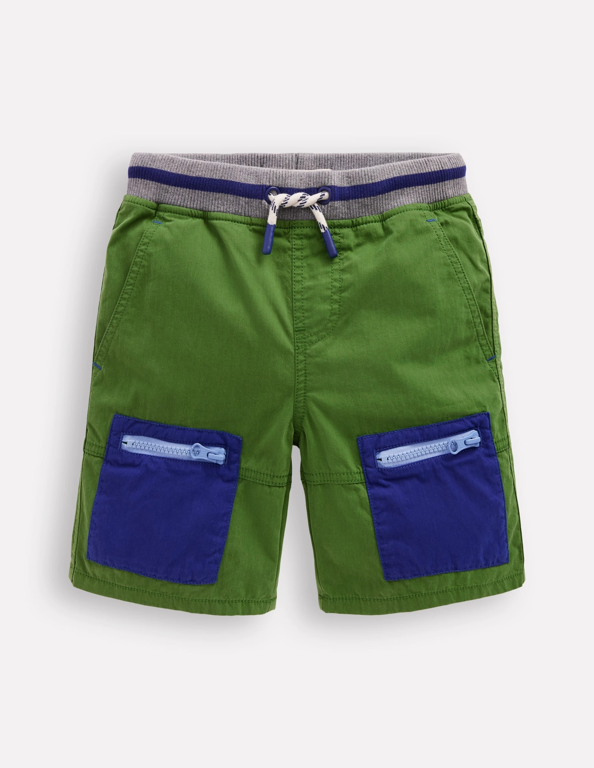 Casual Days Adventure Shorts-Broccoli Green