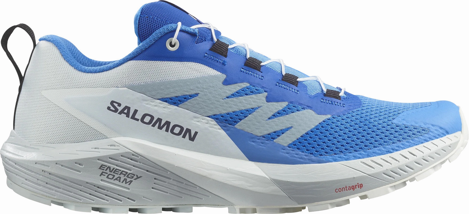 Fashion - forward Salomon Sense Ride 5 Mens Trail Running Shoes - Blue