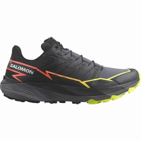 Cloud Tec Salomon Thundercross Mens Trail Running Shoes - Black